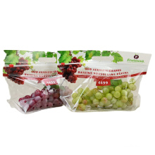Ziplock Packaging Plastic Bag For Grapes/Cherry/Orange/Fruit Packaging With Handle